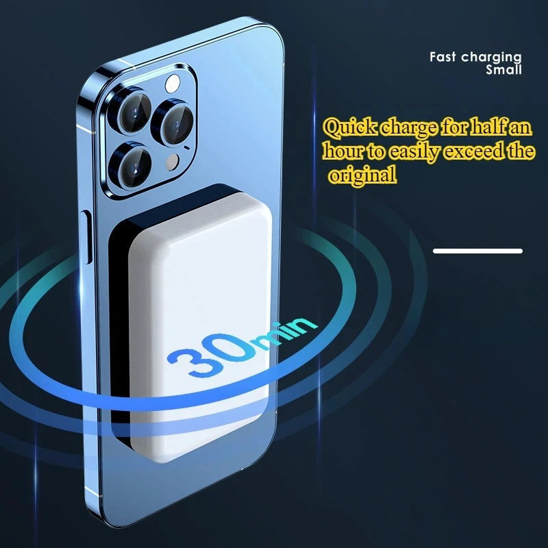 10000mAh Magnetic Wireless Power Bank – 20W Fast Charge