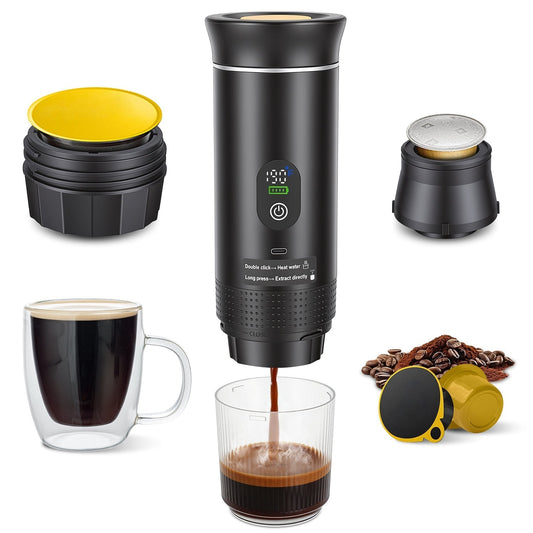 Portable 3-in-1 Cordless Espresso Machine
