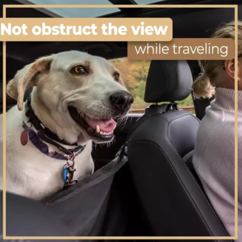 Dog Car Seat Cover Foldable Hammock Pet Harness Cat Bag Basket Stable and Foldable Travel Pet Dog and Cat Safety Car Seat