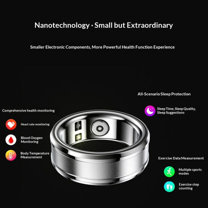 Smart Health Ring – Heart Rate, Blood Oxygen & Sleep Tracker